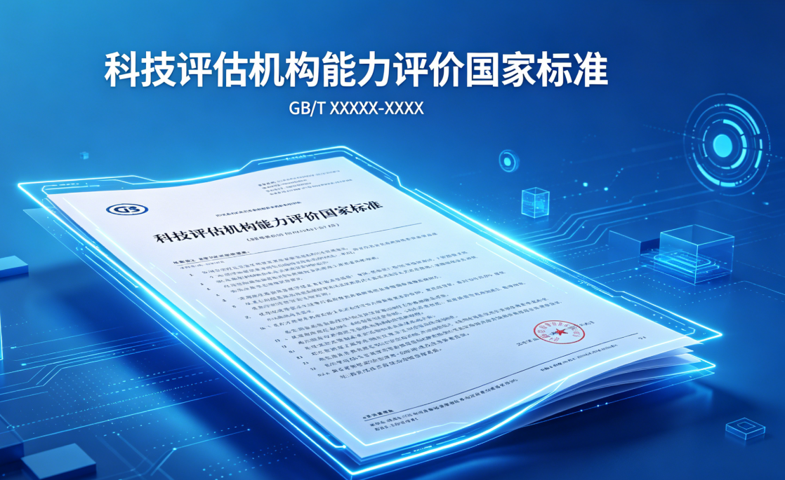 科技评估机构能力评价有了国家标准